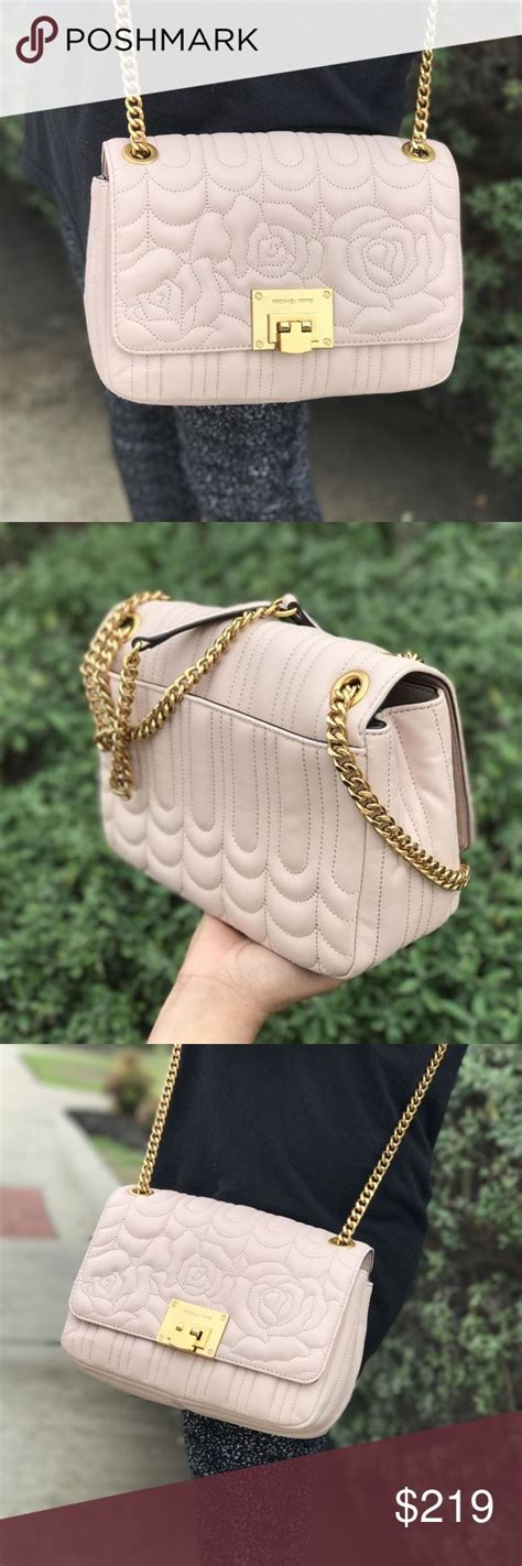 michael kors tasche vivianne quilited|Michael Kors Vivianne Quilted Leather Medium Shoulder Flap .